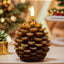 Velas a pilas con temporizador LED para Navidad y hogar