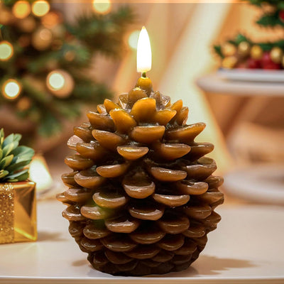 Velas a pilas con temporizador LED para Navidad y hogar