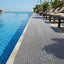 Tapete drenaje antideslizante 3x10ft malla PVC para piscina garaje