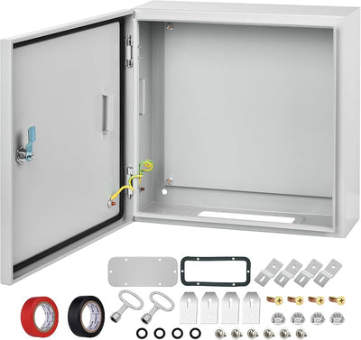 Caja conexiones eléctricas acero 16x16x8pulg impermeable