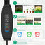 Luz LED crecimiento 24W 180 luces espectro completo