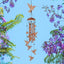 Carillón colibrí metal decoración jardín regalo cumpleaños