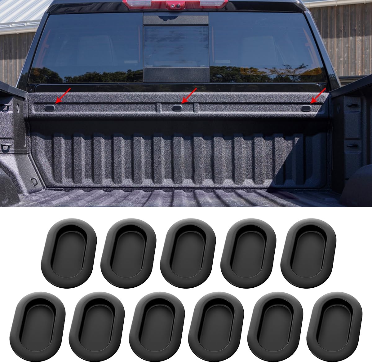 Kit enchufe goma 11pzas Chevy Silverado 14-25 GMC Sierra