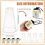 4 Mosquiteras Malla Protectora Exteriores Senderismo Camping Beige