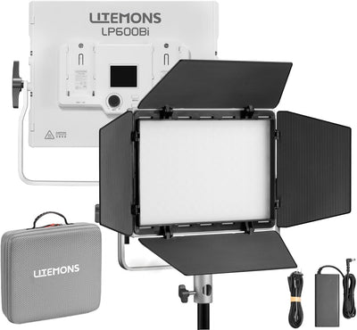 Panel LED bicolor 60W estudio 2800K-6500K CRI 96