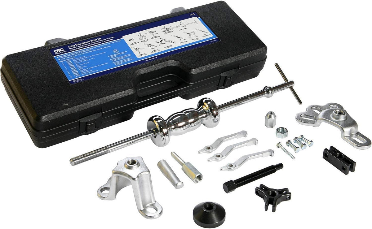 Juego martillo deslizante extractor 9 vías
