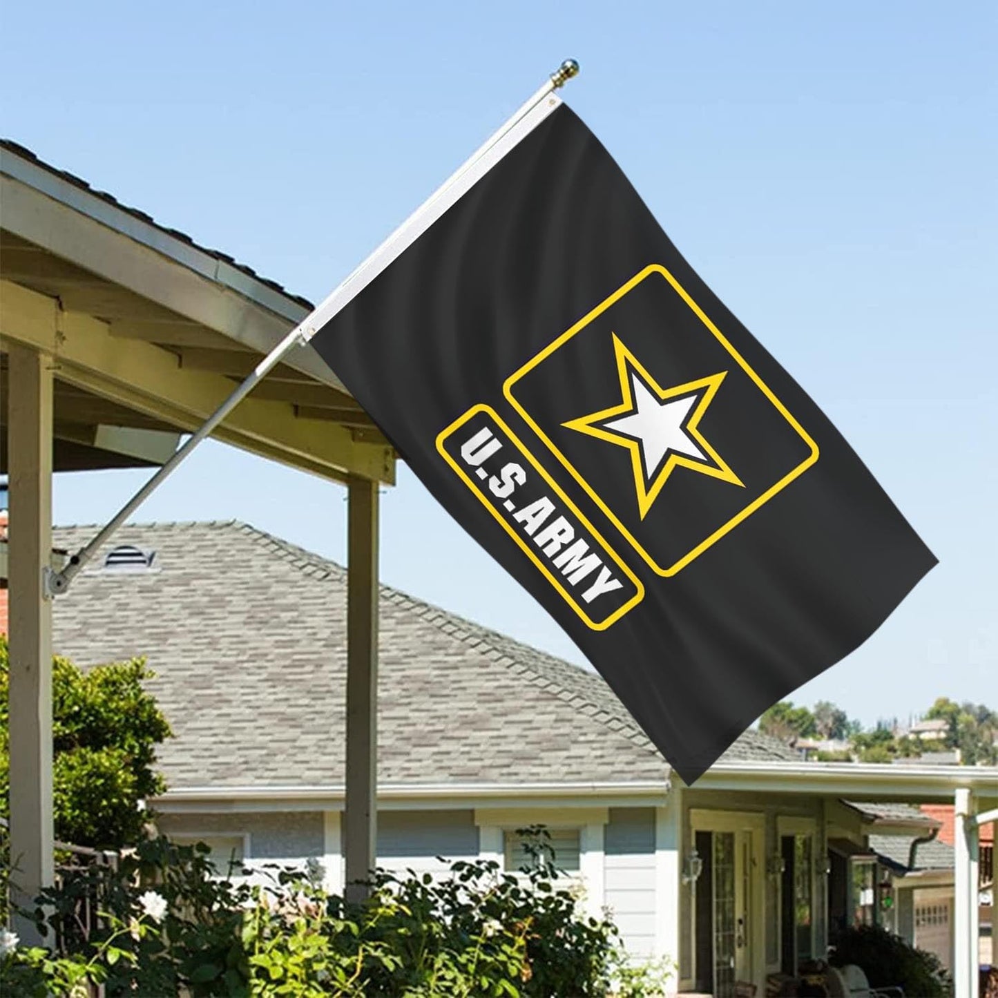 Bandera ejército EE.UU. 3x5" doble cara poliéster 3 capas