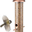 Comedero metal cobre 14" 4 puertos al aire libre