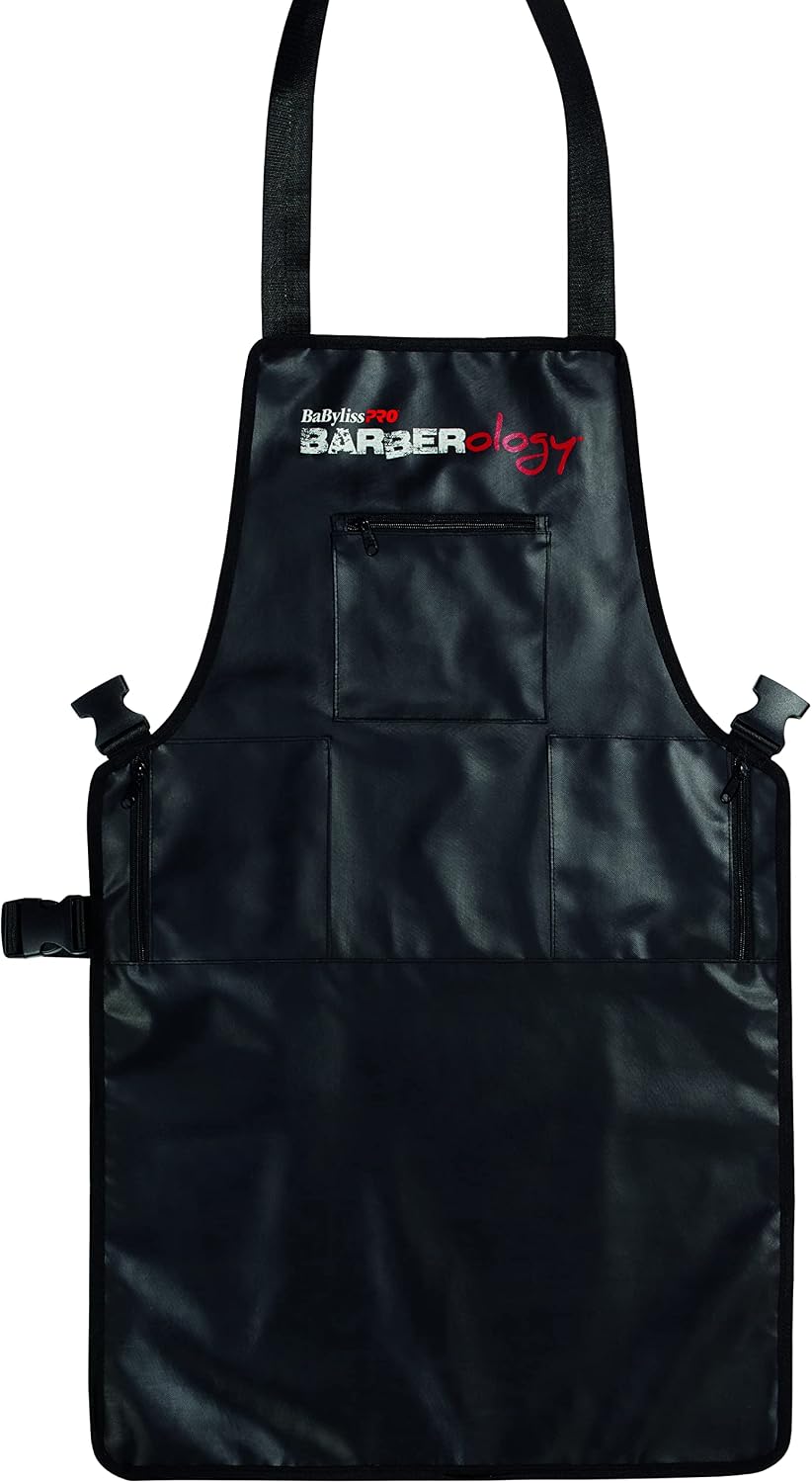 Delantal barbería BabylissPRO color negro