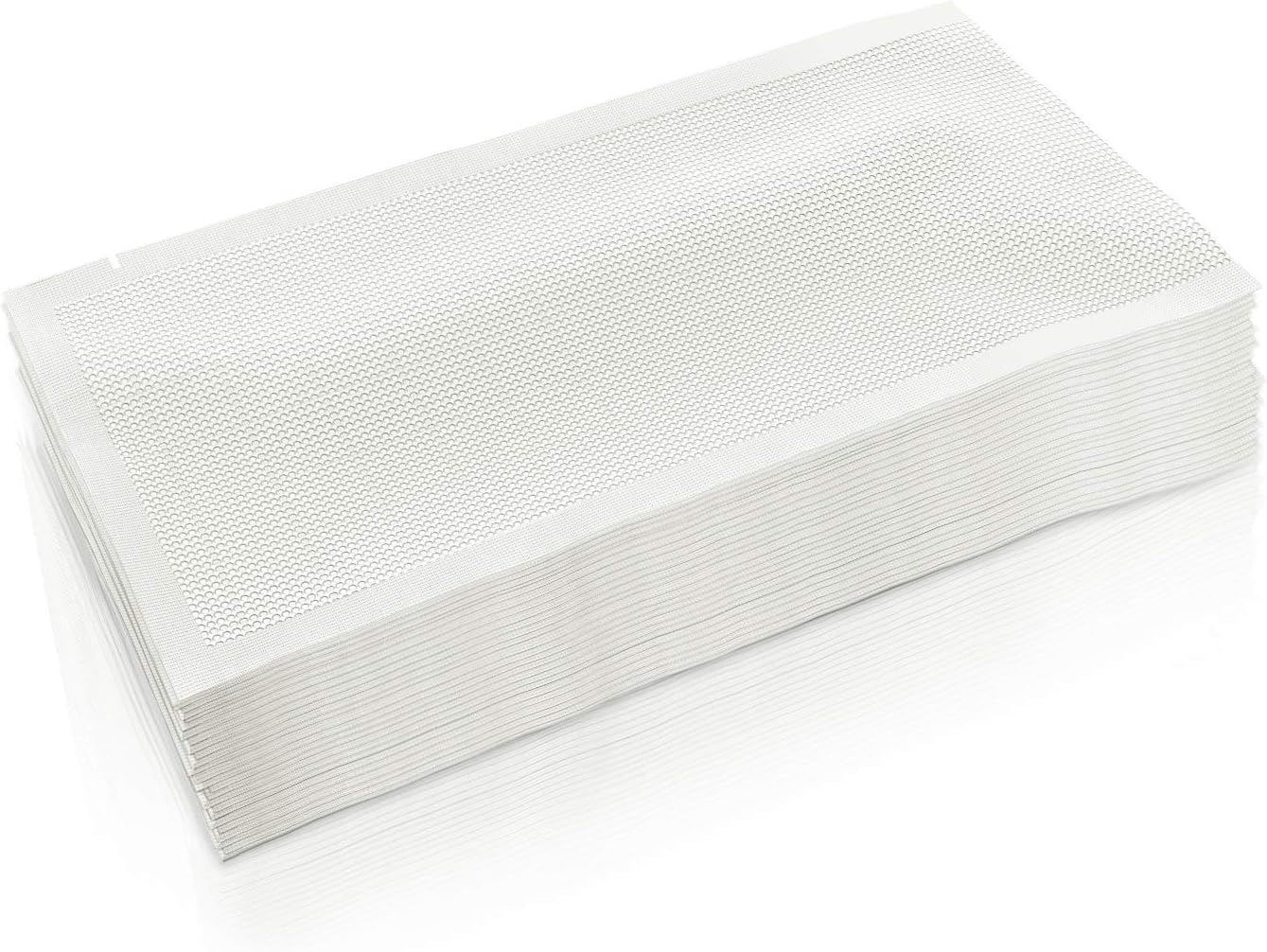 Bolsas sellado vacío 4x8" para alimentos aperitivos té