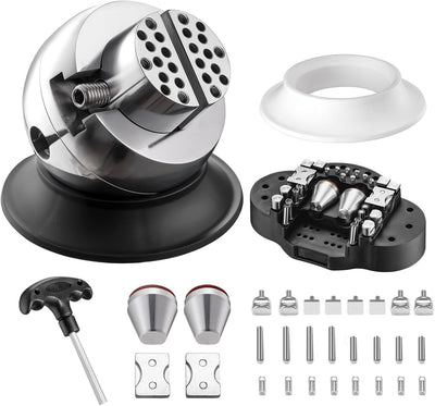 Tornillo bola 3pulg 36 pzas accesorio joyería grabado 360°