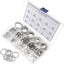 265 Pzas Anillo Retención Acero Inox 0.157-1.102pulg