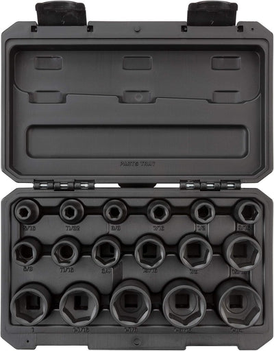 Set 17 Pzas Llaves Impacto 1/2" SID92301