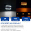 Luces LED direccionales H2 2003-09 ámbar dinámico