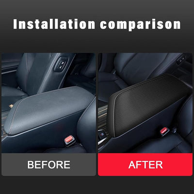 Fundas reposabrazos fibra carbono Toyota Camry 18-24