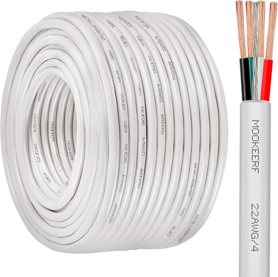 Cable alarma sonido estación seguridad 150 ft CL3P cobre