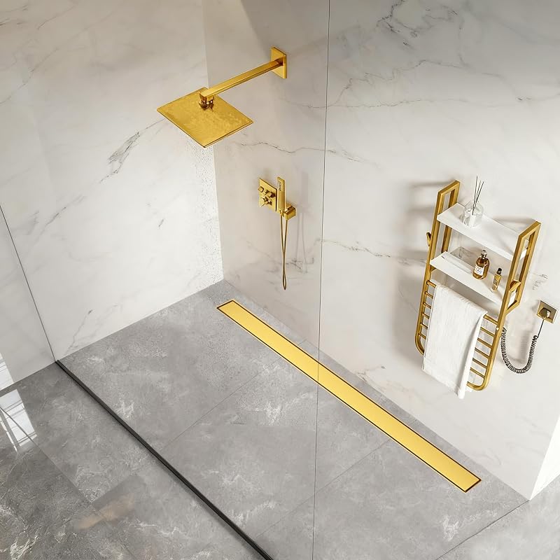 Drenaje ducha acero inox 304 cepillado 60"
