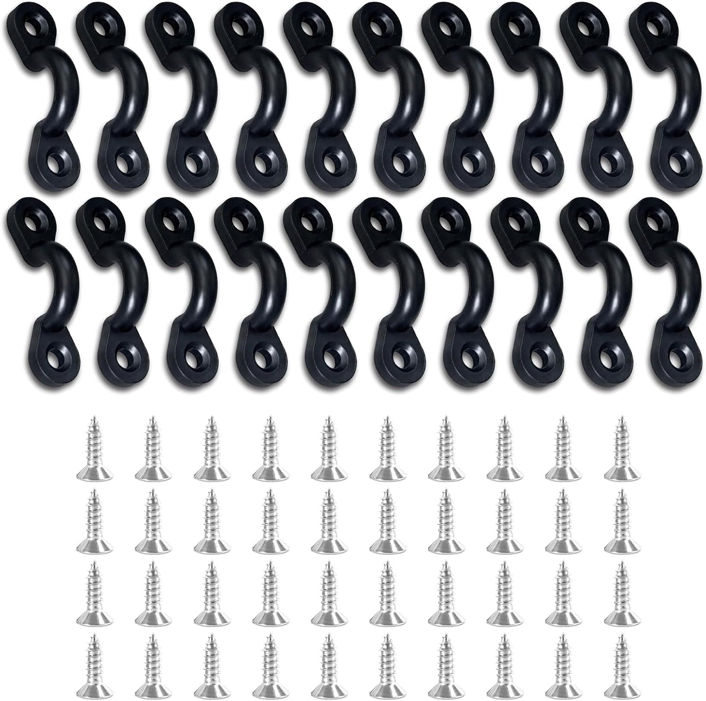 Kit almohadillas kayak 10/20 pzas nailon acero inox