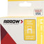 Grapas aisladas 1/4pulg corona 5/16pulg transparente 300uds