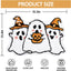 Alfombra baño Halloween antideslizante decoración hogar