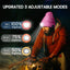 Gorro Bluetooth con luz y auriculares inalámbricos