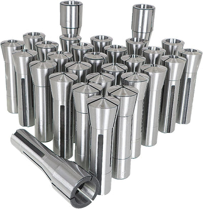 Set 29 Pinzas Molino Kit Soporte Brocas 1/32-1 R8