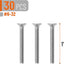 Tornillos placa pared 6-32 s 30 pzas