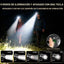 Linterna frontal LED recargable 2 pzas sensor movimiento