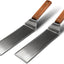 2 Pzas Espátulas Acero Inox para Parrilla Blackstone