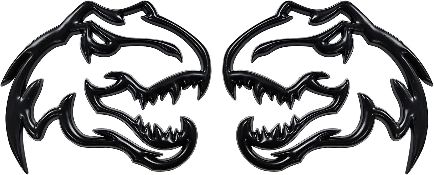Insignias dinosaurio comp RAM TRX 1500 pegar negro