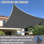 Toldo parasol rectangular 12x16ft gris oscuro patio jardín
