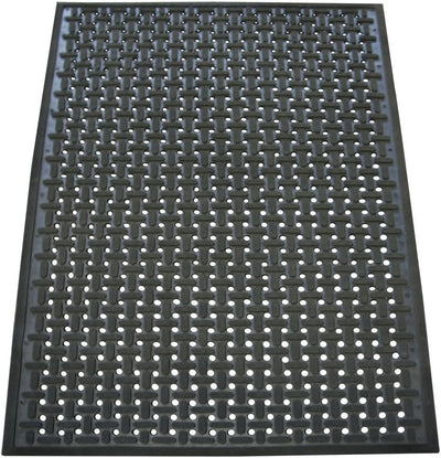 Tapete cocina antiderrapante 3/8x36x60pulg color negro