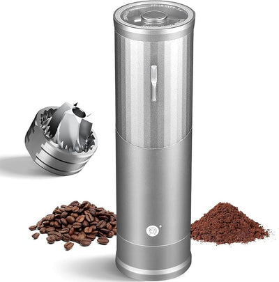 Molinillo café eléctrico portátil 1.76oz cubierta magnética