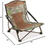 Silla caza ligera plegable Mossy Oak Obsesión