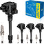 4 Bobinas Encendido Bujías Iridio comp Civic Fit 15-20