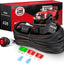 Kit arnés 12V interruptor fusible relé luces LED coche
