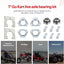 Kit rodamientos eje trasero Go-Kart 3 agujeros