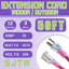 Cable extensión exterior 50ft con extremo iluminado 15A
