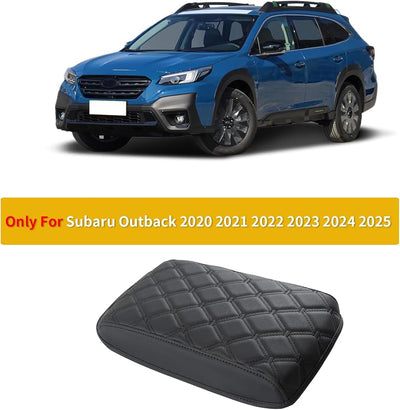 Funda consola central Subaru Outback 20-23 cuero negro