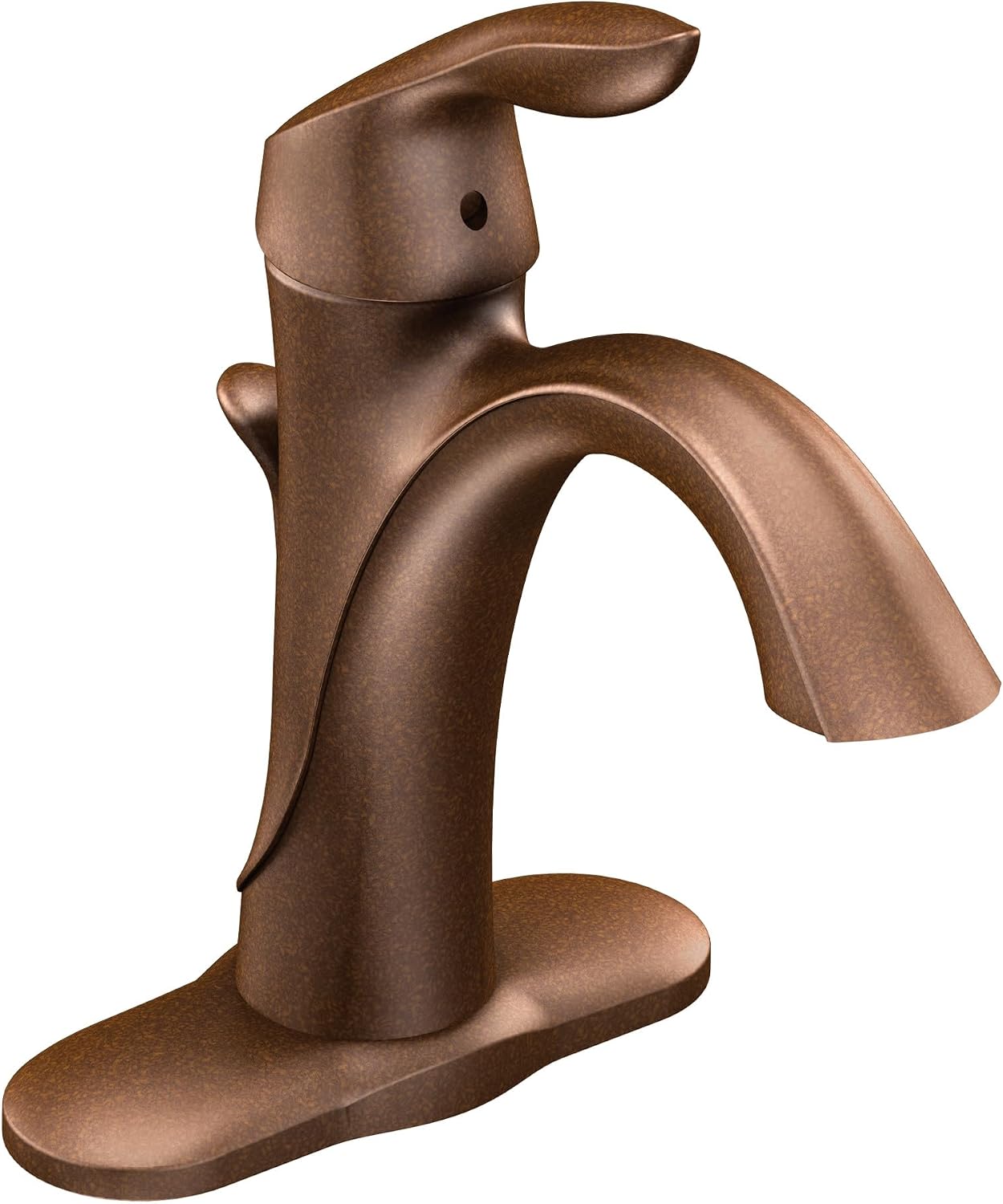 Llave monomando arco alto Moen Eva baño