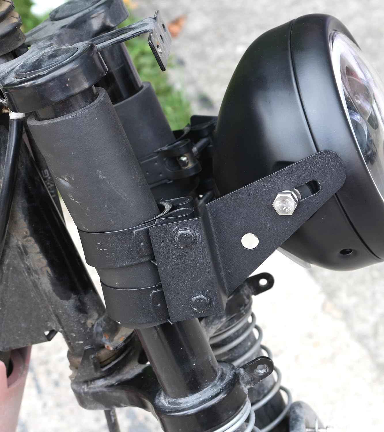 Soportes faro motocicleta 2-2.16" comp Buell Blast