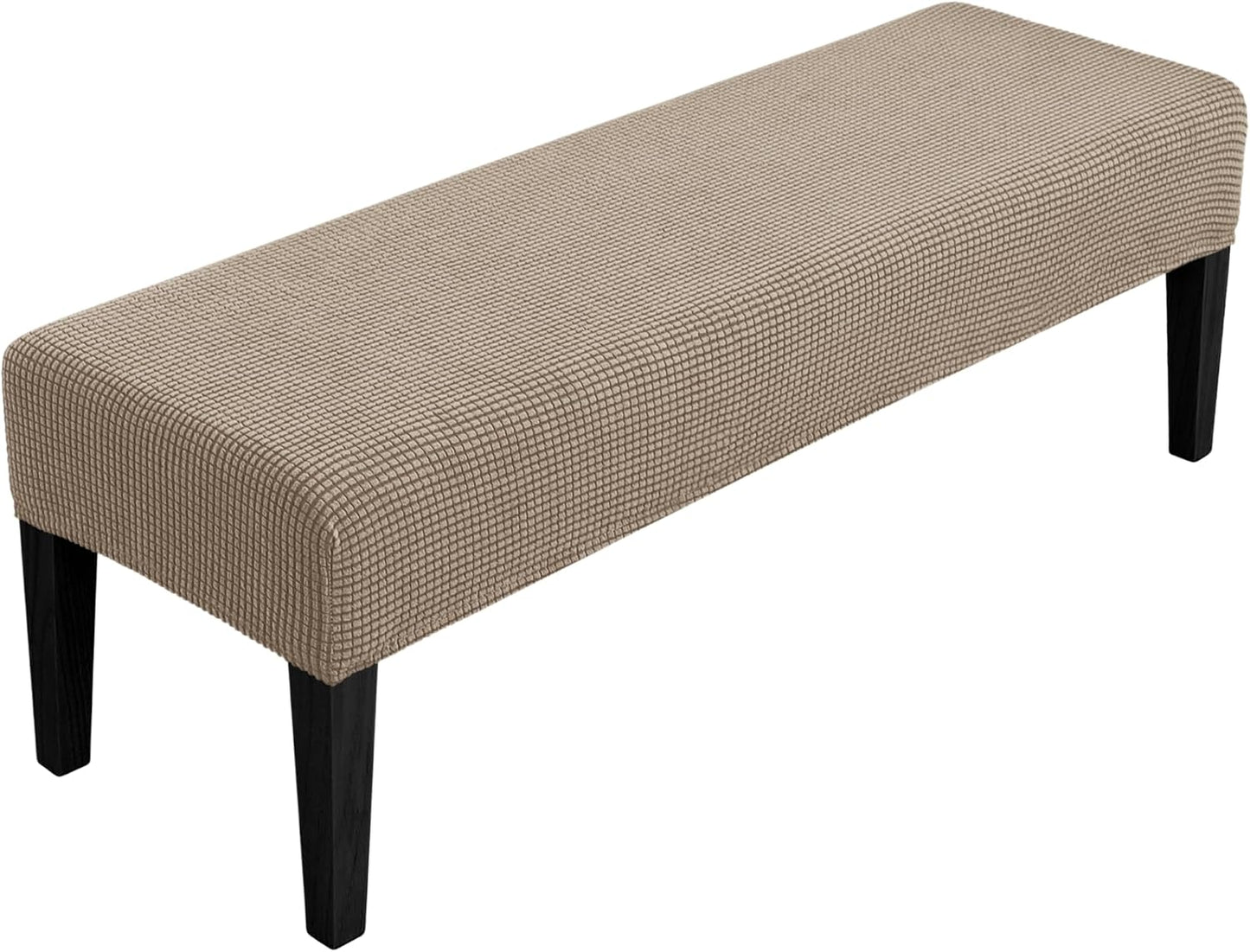 Funda elástica para banco desmontable lavable rectangular