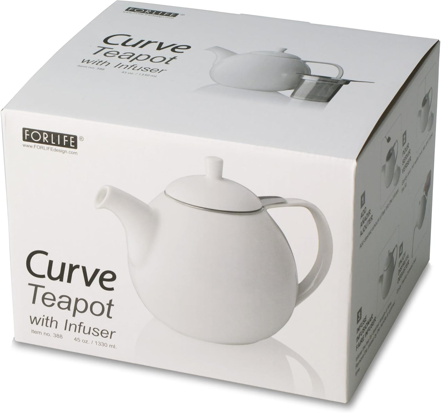 Tetera con Infusor 45oz 1330ml Rojo