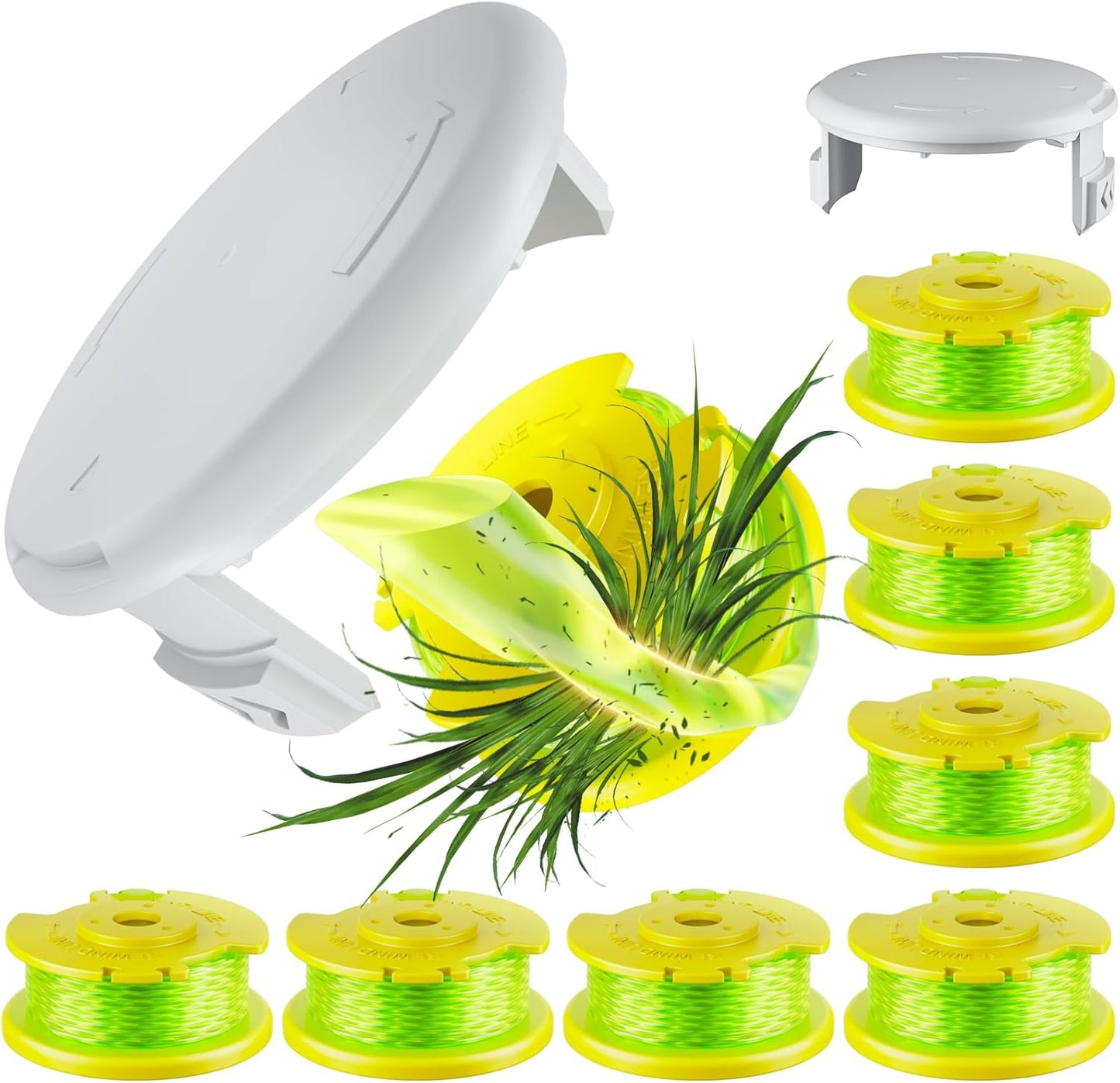 10 Cuerdas Repuesto AC80RL3 Ryobi One Plus 0.080" AC14HCA