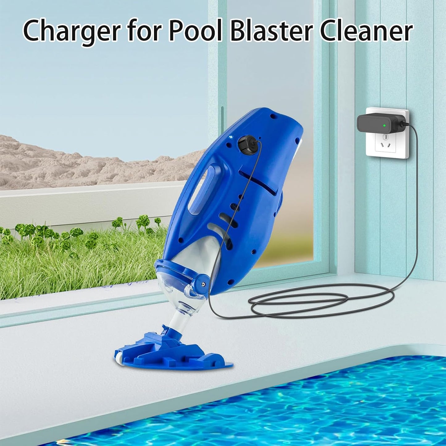 Cargador Pool Blaster Max Li Ivac 360 Li Volt FX-8