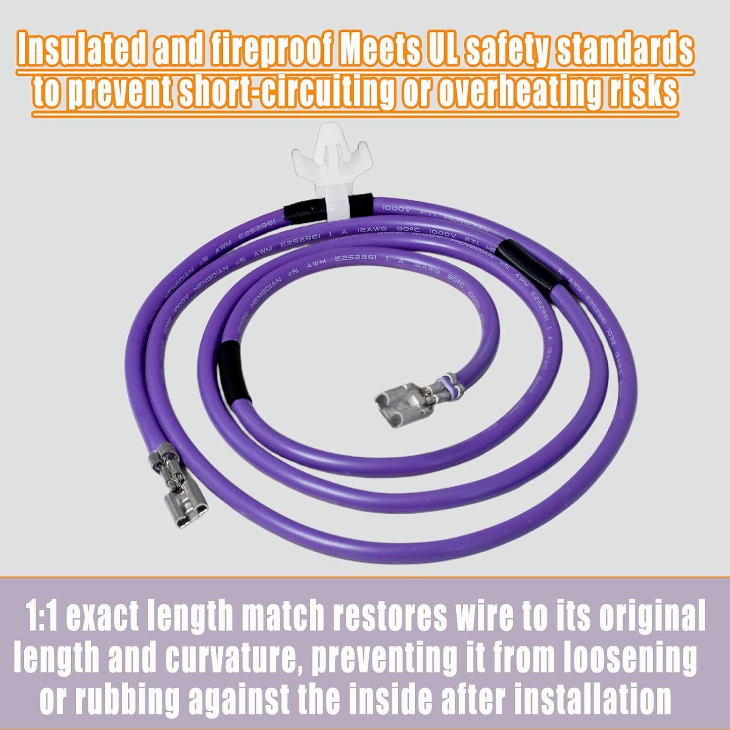 Repuesto cable calentador secadora comp we49x32946