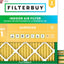 Filtro aire MERV 11 21x21x1 plisado HVAC 3 pzas