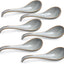 6 Pzas Cucharas Cerámica Japonesas Ramen Mango Largo