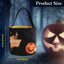 Bolsas regalo tela con luz LED plegable Halloween negro