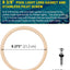 Junta lente luz piscina 8 3/8" comp Pentair